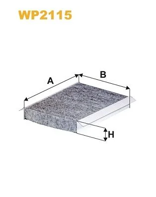 Filtras, salono oras WIX FILTERS WP2115
