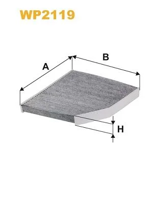 Filtras, salono oras WIX FILTERS WP2119