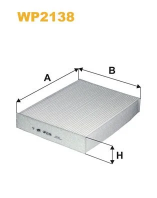 Filtras, salono oras WIX FILTERS WP2138