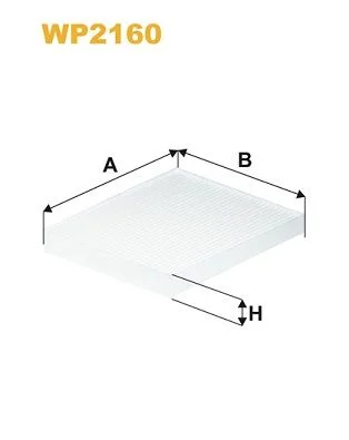 Filtras, salono oras WIX FILTERS WP2160