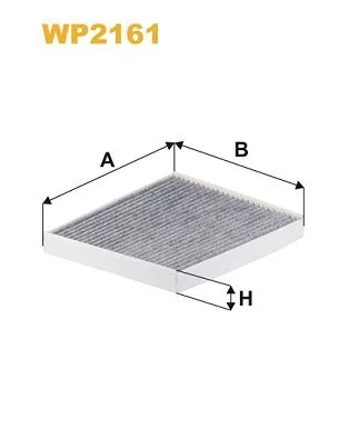 Filtras, salono oras WIX FILTERS WP2161