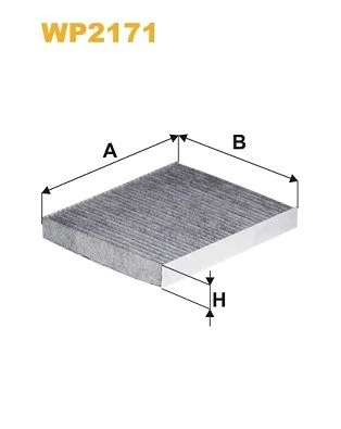 Filtras, salono oras WIX FILTERS WP2171