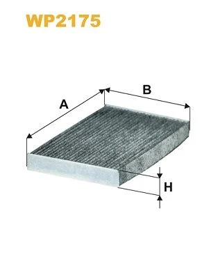 Filtras, salono oras WIX FILTERS WP2175