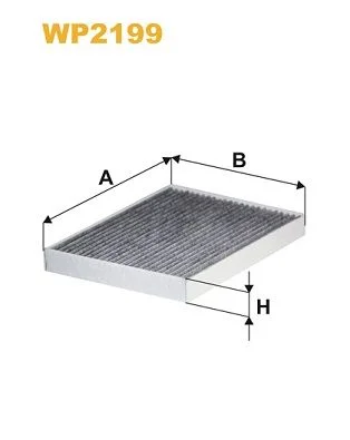 Filtras, salono oras WIX FILTERS WP2199
