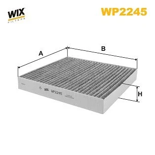 Filtras, salono oras WIX FILTERS WP2245