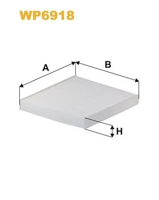 Filtras, salono oras WIX FILTERS WP6918