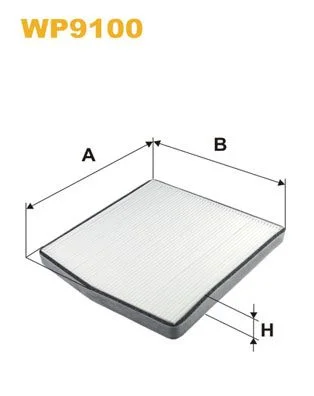 Filtras, salono oras WIX FILTERS WP9100