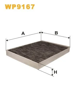 Filtras, salono oras WIX FILTERS WP9167