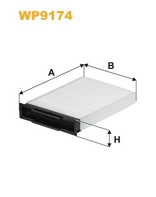 Filtras, salono oras WIX FILTERS WP9174