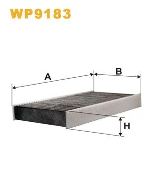 Filtras, salono oras WIX FILTERS WP9183