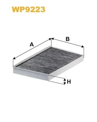 Filtras, salono oras WIX FILTERS WP9223