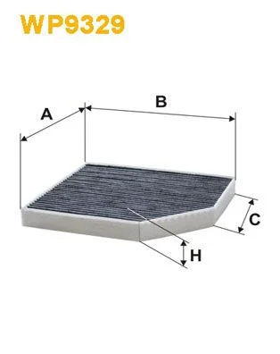 Filtras, salono oras WIX FILTERS WP9329