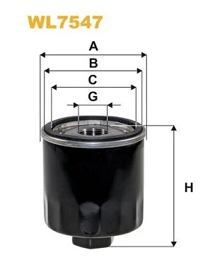 Alyvos filtras wix filters WL7547