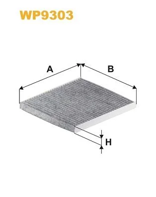 Filtras, salono oras wix filters WP9303