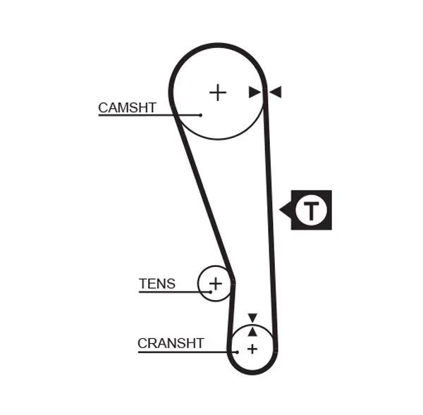 Timing Belt GATES 5036