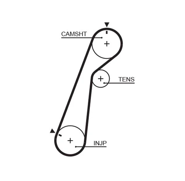 Timing Belt GATES 5478XS