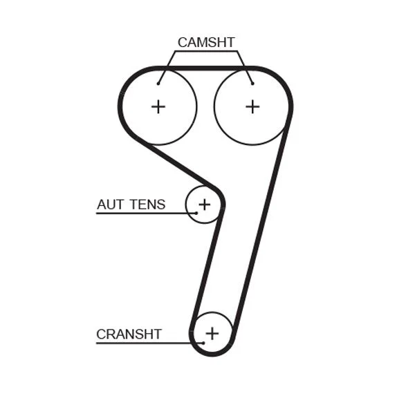 Timing Belt GATES 5669XS