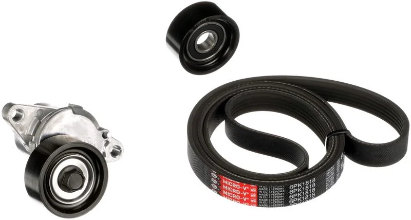 Sada klinových rebrovaných pásov GATES K016PK1818