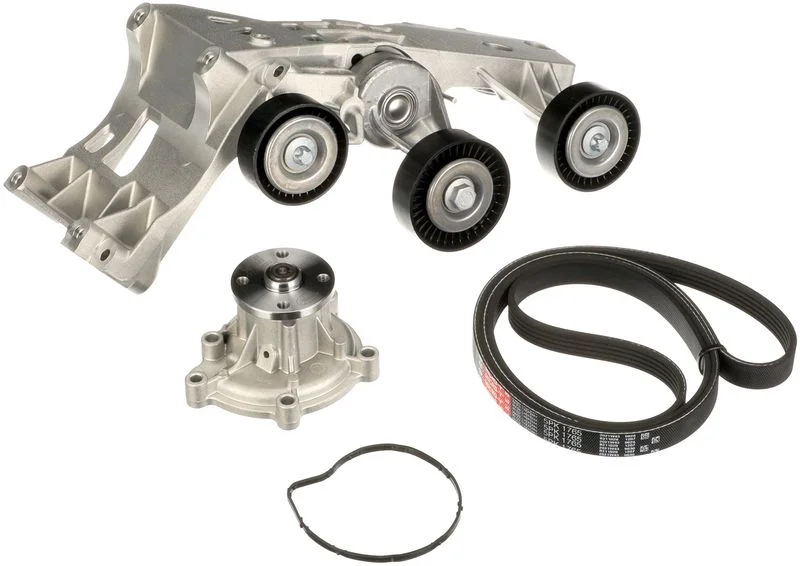 Water Pump + V-ribbed Belt Kit GATES KP25PK1765