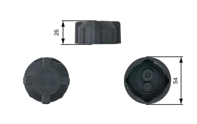 Cap, coolant tank GATES RC202