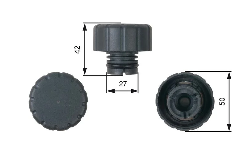 Uzáver nádržka chladiacej kvapaliny GATES RC244