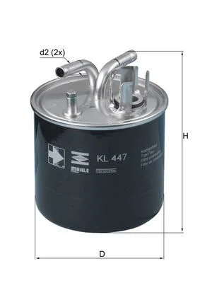 Fuel Filter KNECHT KL 447