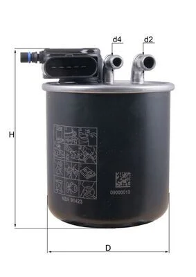 Kuro filtras KNECHT KL 942