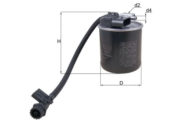 Kuro filtras KNECHT KL 947