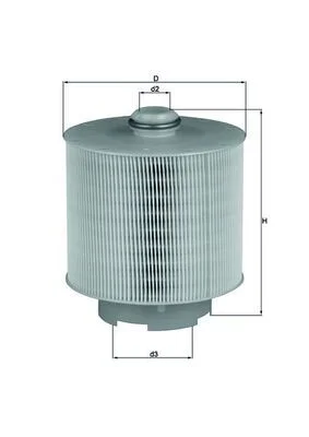 Oro filtras KNECHT LX 1006/1D