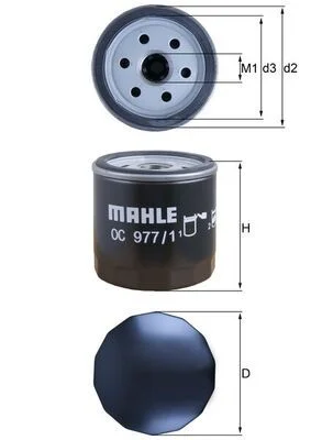 Oil Filter KNECHT OC 977/1