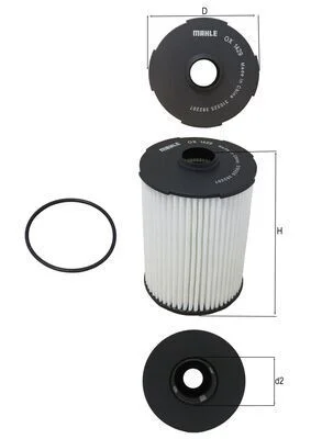 Oil Filter KNECHT OX 1429D
