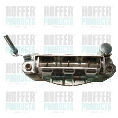 Rectifier, alternator HOFFER 52232