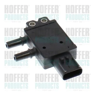 Sensor, exhaust pressure HOFFER 74727070