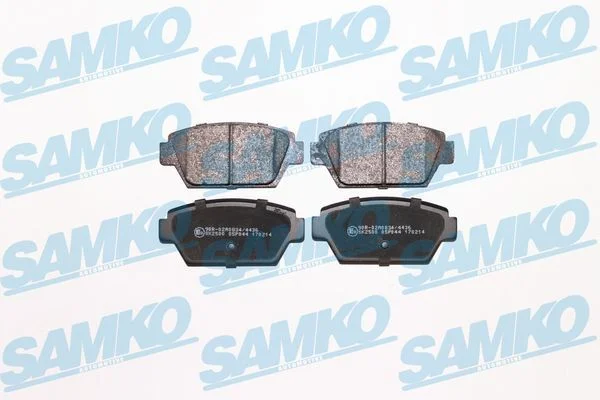 Brake Pad Set, disc brake SAMKO 5SP044