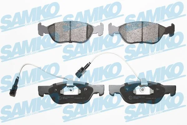 Brake Pad Set, disc brake SAMKO 5SP1076
