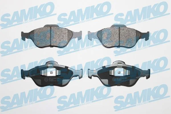 Sada brzdových platničiek, kotúčová brzda SAMKO 5SP1088