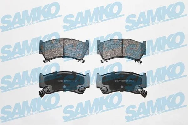 Sada brzdových platničiek, kotúčová brzda SAMKO 5SP1101