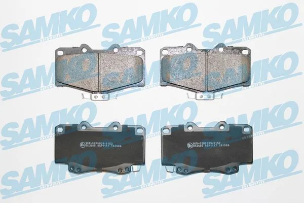 Brake Pad Set, disc brake SAMKO 5SP1117