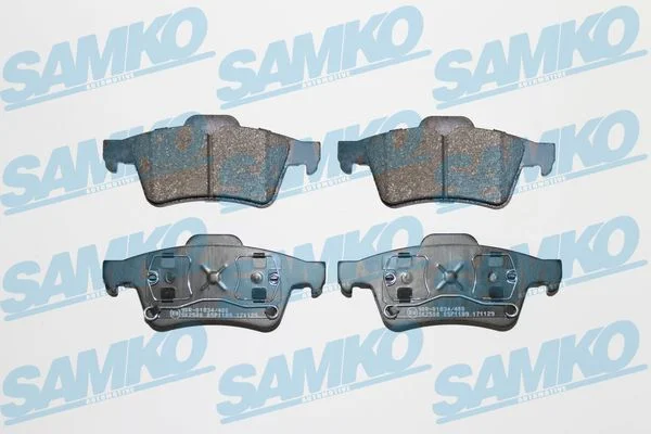 Sada brzdových platničiek, kotúčová brzda SAMKO 5SP1189