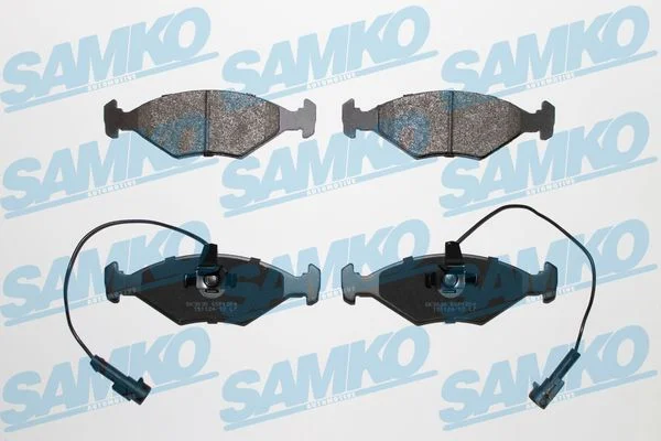 Sada brzdových platničiek, kotúčová brzda SAMKO 5SP1204