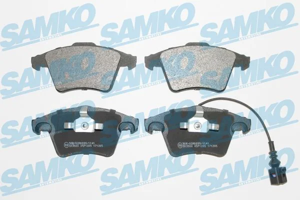 Brake Pad Set, disc brake SAMKO 5SP1205