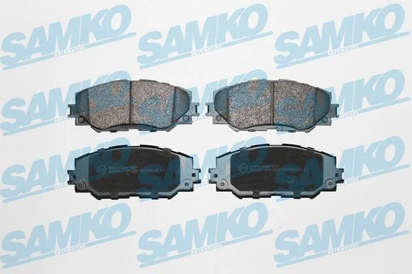 Brake Pad Set, disc brake SAMKO 5SP1258