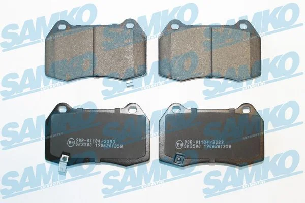 Brake Pad Set, disc brake SAMKO 5SP1358