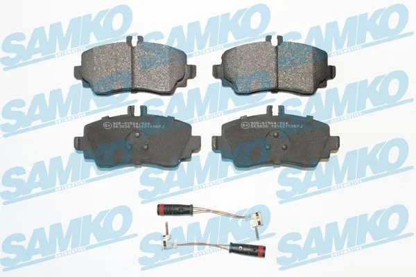 Brake Pad Set, disc brake SAMKO 5SP1387
