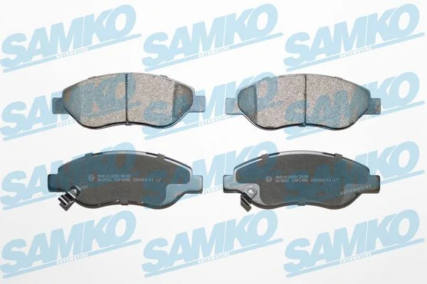 Sada brzdových platničiek, kotúčová brzda SAMKO 5SP1490
