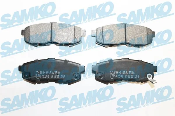 Sada brzdových platničiek, kotúčová brzda SAMKO 5SP1503
