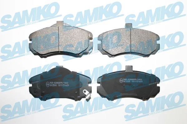 Brake Pad Set, disc brake SAMKO 5SP1609