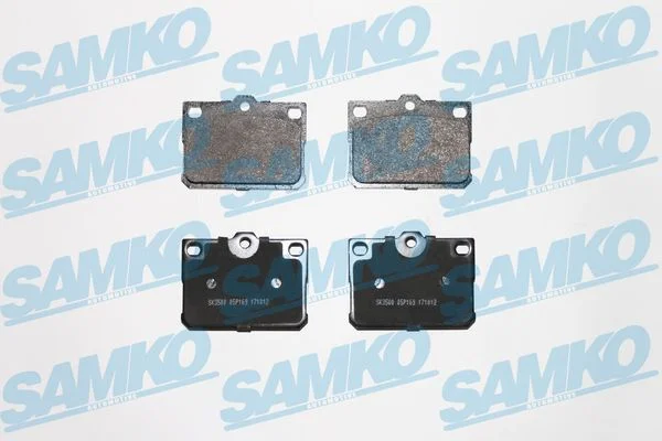 Brake Pad Set, disc brake SAMKO 5SP169