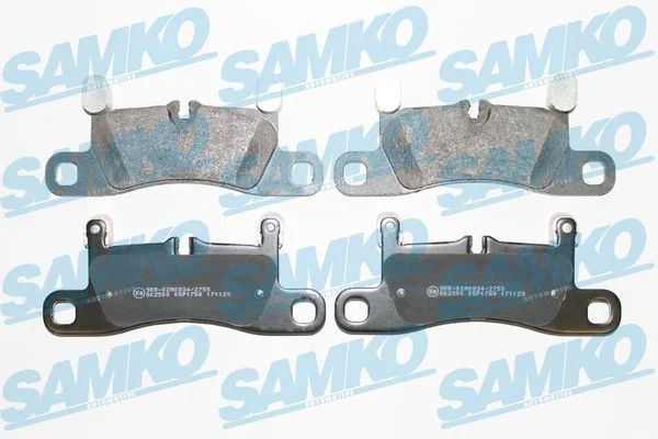 Brake Pad Set, disc brake SAMKO 5SP1758