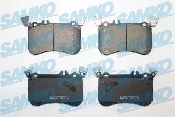 Sada brzdových platničiek, kotúčová brzda SAMKO 5SP2100